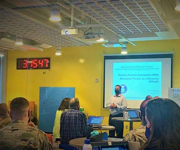 Space Force upskilling Guardians with process mapping and automation