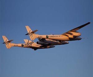 Maiden Test Flight For SpaceShipTwo