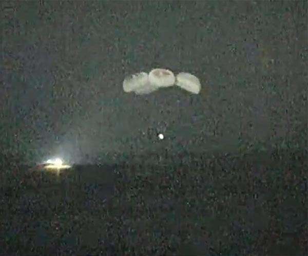 ISS astronauts splash down off Florida on SpaceX craft