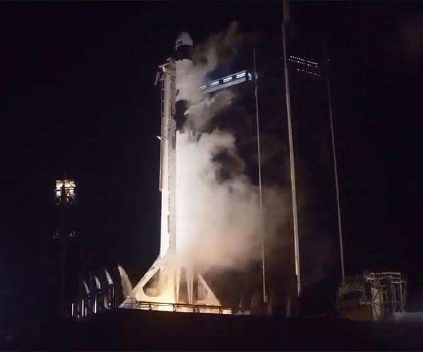 SpaceX Inspiration4 lifts off on first all-civilian orbital mission