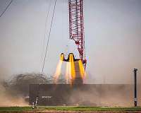 SpaceX Conducts Hover Tests