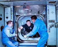 ISS welcomes first SpaceX Crew Dragon with NASA astronauts