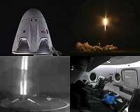 Incident on SpaceX pad could delay its first manned flight