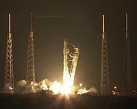 SpaceX launches cargo to ISS, rocket ocean landing fails