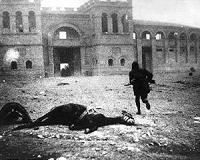 In muddy fields,Spain's International Brigades live on