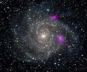 NASA's NuStar Catches Black Holes In Galaxy Web
