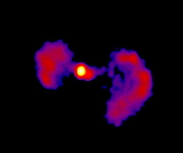 NASA missions explore a 'TIE Fighter' active galaxy