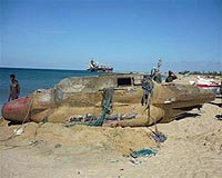 Sri Lanka military says rebel sub found