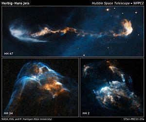 Hubble Movies Provide Unprecedented View of Supersonic Jets from Young Stars