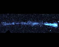 Scientists marvel at 'tail' of speeding star