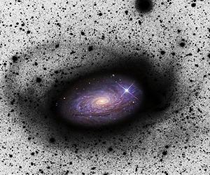 Galactic Tendrils Shed Light On Evolution Of Spiral Galaxies