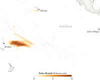 The biggest volcanic eruption of sulfur dioxide in 2018