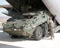U.S. Army, Air Force deploy Strykers north of Arctic Circle
