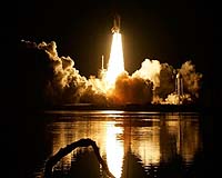 Space shuttle Endeavour is launched