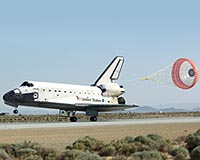 Atlantis lands in California after successful Hubble fix