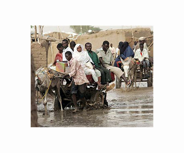 Heavy rains kill nine in war-torn Sudan