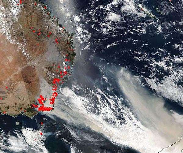 Australia fires spewed as much smoke into stratosphere as volcano: study