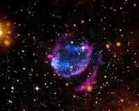 Supernova Cleans Up Its Surroundings