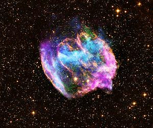 Rare Explosion May Have Created Our Galaxy's Youngest Black Hole