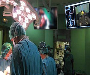 The first cancer operation room with a navigator is created