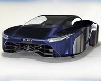 Australia's first solar electric hybrid sports car