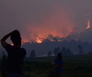 Australia wildfires destroy homes, darken Sydney skies