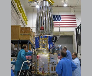 NRL TacSat-4 Spacecraft Encapsulated
