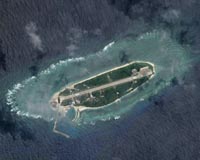 China muted after Tillerson vows islands blockade