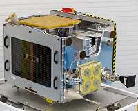 First detection of rain over the ocean by navigation satellites