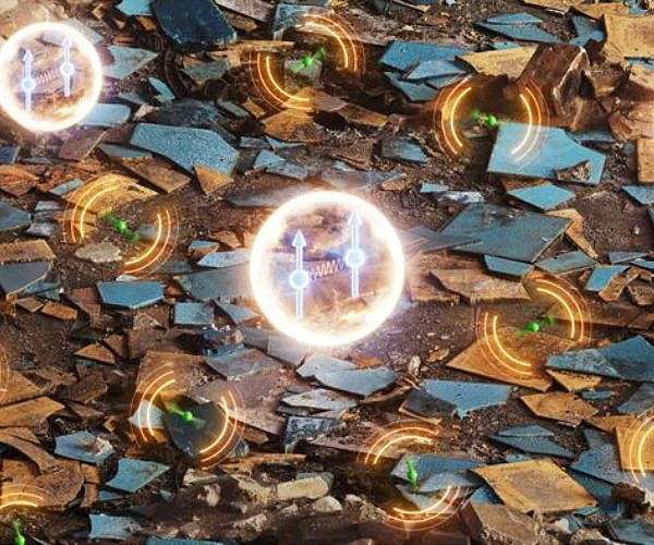 Solid-state qubits: Forget about being clean, embrace mess