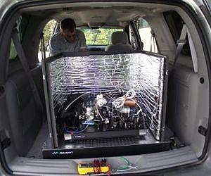 NIST super-stable laser shines in minivan experiment