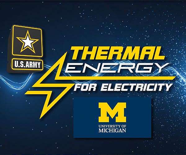 Turning thermal energy into electricity could help soldiers
