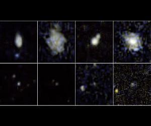 Ultraviolet Spotlight on Plump Stars in Tiny Galaxies