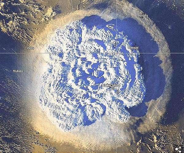 Tonga volcano eruption was like 'atomic bomb'