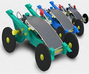 ToyLabs launches the first solar motorcar powered by a flexible polycrystalline silicon solar cell
