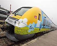 World's first hybrid train makes inaugural trip in France
