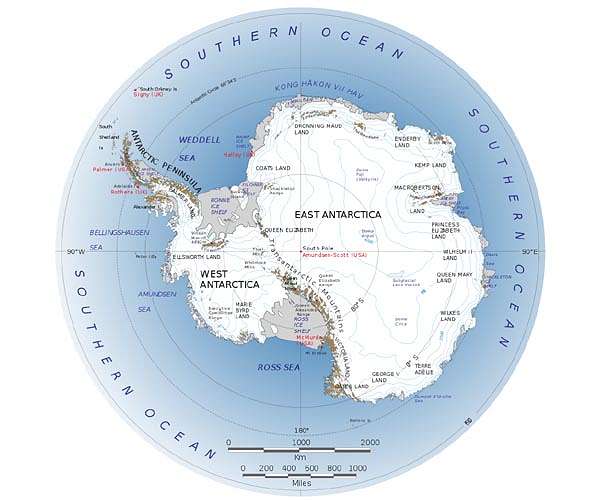 Antarctic Peninsula at warmest in decades: study