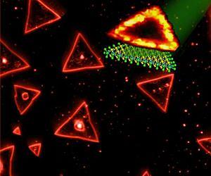 Light-emitting triangles may have applications in optical technology
