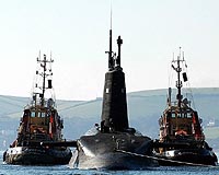 Trident Submarine In Three Year Overhaul