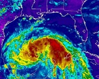 Tropical Storm Dolly threatens to grow into hurricane