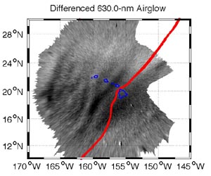 Tsunami airglow signature could lead to early detection system