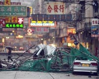 Tropical storm Nuri hits China, killing three