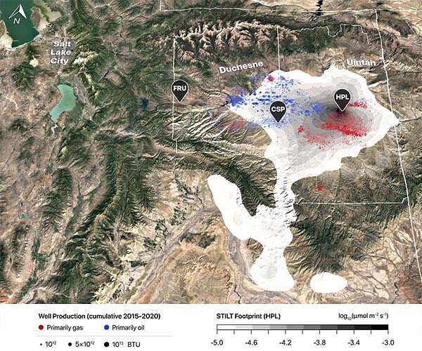 Market forces halved methane emissions from Uinta Basin oil and gas wells