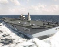 Britain Gives Go-Ahead For Two Super Aircraft Carriers
