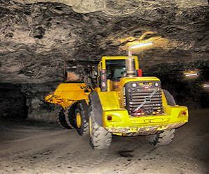 Banishing explosive sparks in underground mines