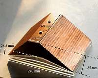 First underwater carpet cloak realized, with metamaterial