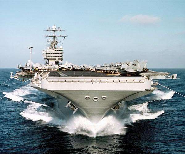 Aircraft carrier USS John C. Stennis arrives in Va. for four-year overhaul