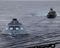 NASA, U.S. Navy Practice Orion Recovery Procedures