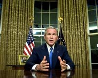 Bar Iran from nuclear arms to avoid World War III : Bush