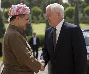 Iraqi Kurd leader Barzani in Turkey for security talks